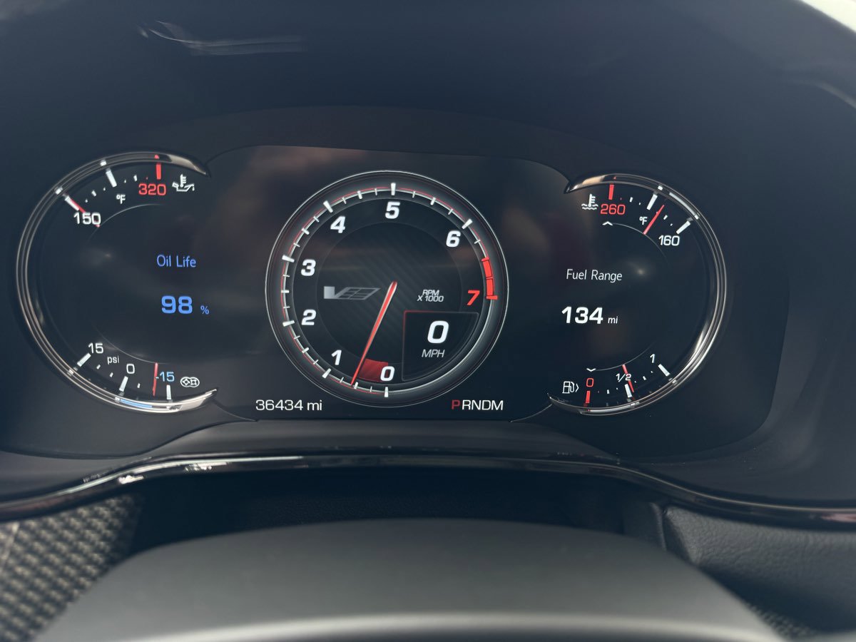 Used 2019 Cadillac CTS V w/ Carbon Fiber Package RWD image 32