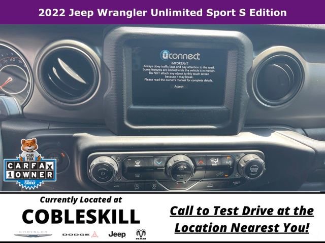Used 2022 Jeep Wrangler Unlimited Sport AWD/4WD image 15
