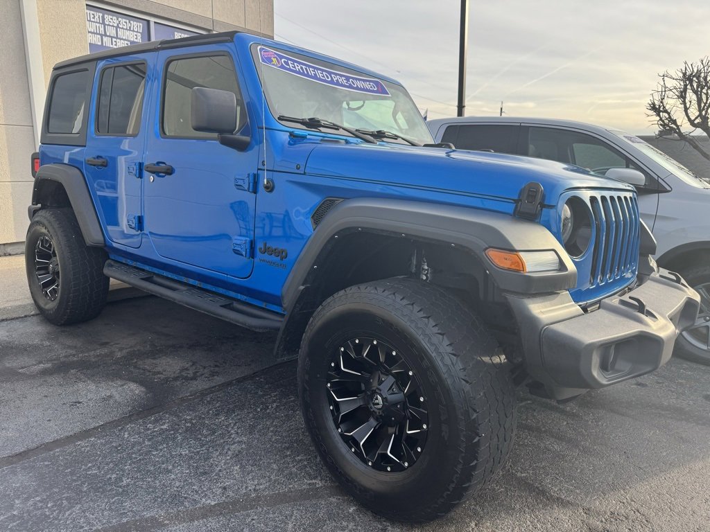 Used 2021 Jeep Wrangler Unlimited Sport image 2