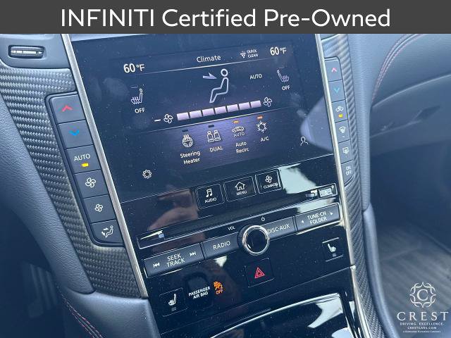 Certified 2023 INFINITI Q50 Red Sport 400 w/ Black Opal Edition RWD image 20