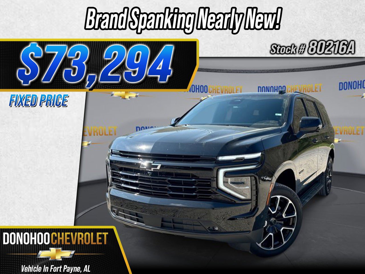 Used 2026 Chevrolet Tahoe RST w/ Comfort Package