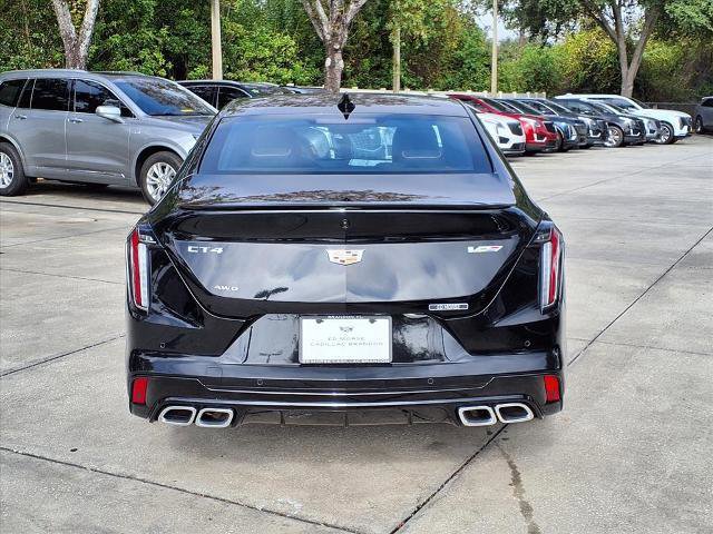 New 2026 Cadillac CT4 V w/ LPO, ONYX Package image 4