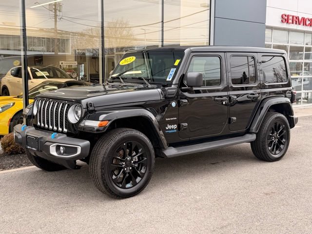 Used 2022 Jeep Wrangler Unlimited Sahara w/ Cold Weather Group AWD/4WD image 1