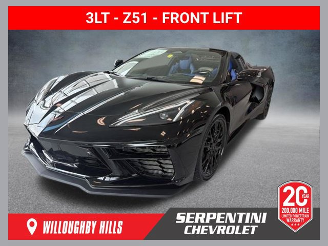 New 2027 Chevrolet Corvette Stingray Convertible w/ Z51 Performance Package RWD image 1