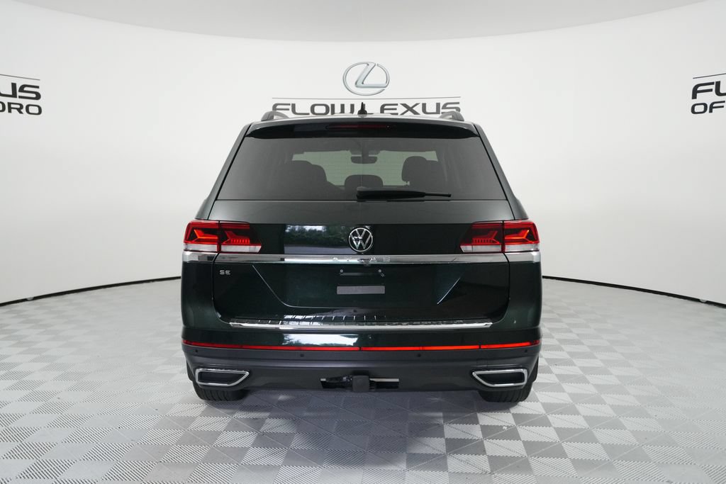 Used 2021 Volkswagen Atlas SE w/ Panoramic Sunroof Package FWD image 6