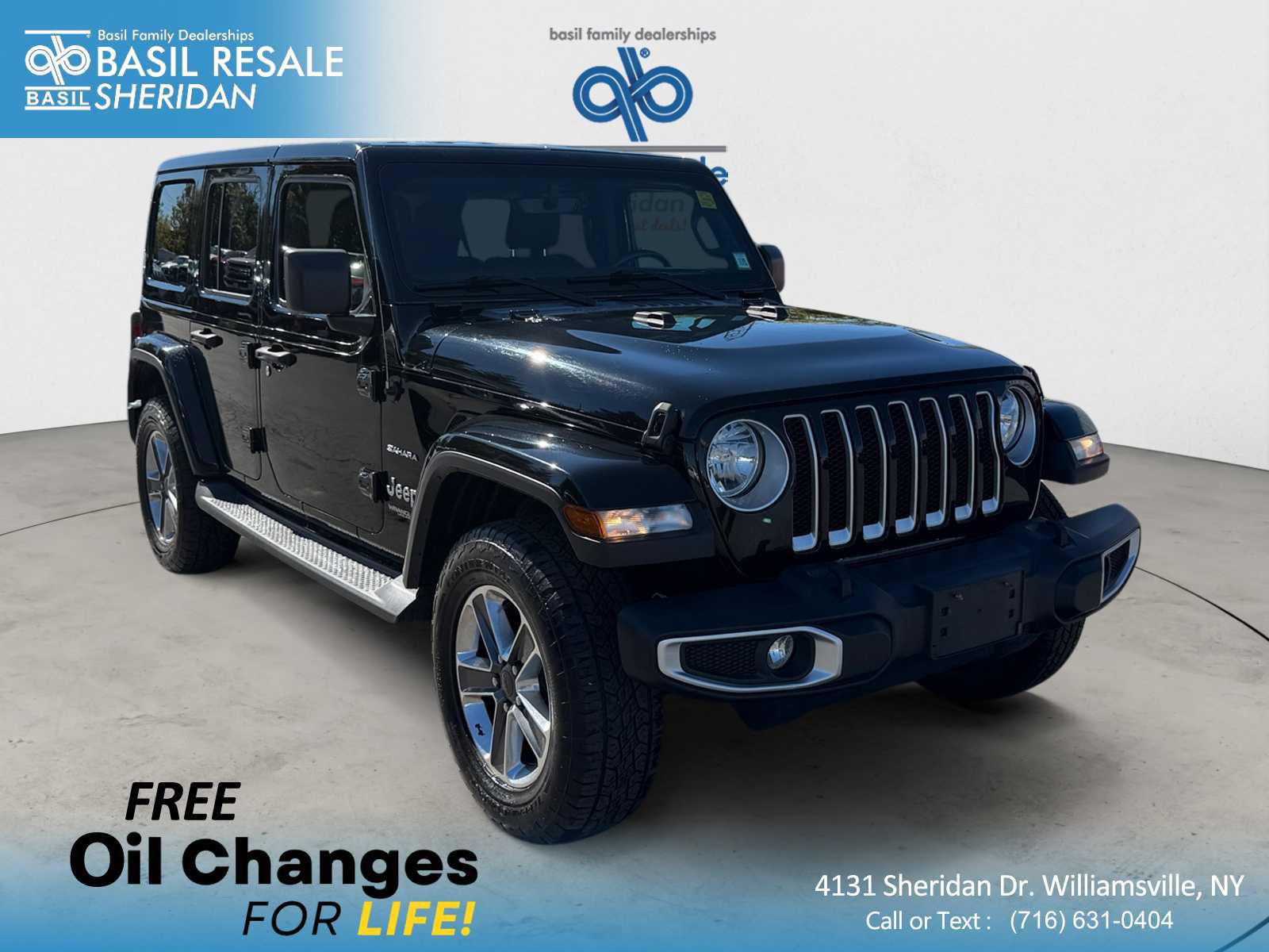 Used 2019 Jeep Wrangler Unlimited Sahara w/ Uconnect 4C Nav & Sound Group