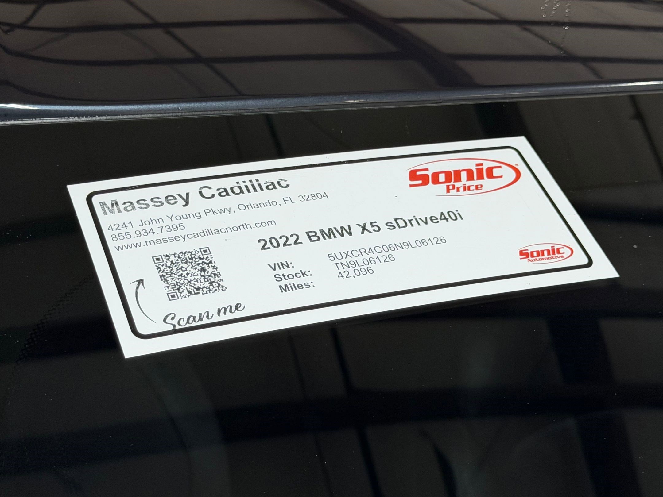 Used 2022 BMW X5 sDrive40i w/ M Sport Package image 51