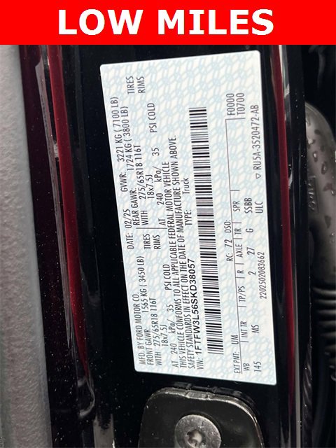 Used 2025 Ford F150 XLT w/ Equipment Group 301A Standard image 20