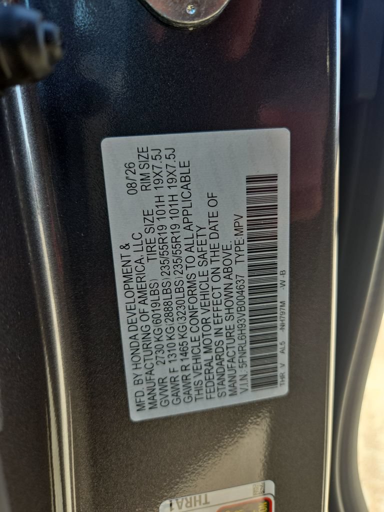 New 2027 Honda Odyssey Elite image 30