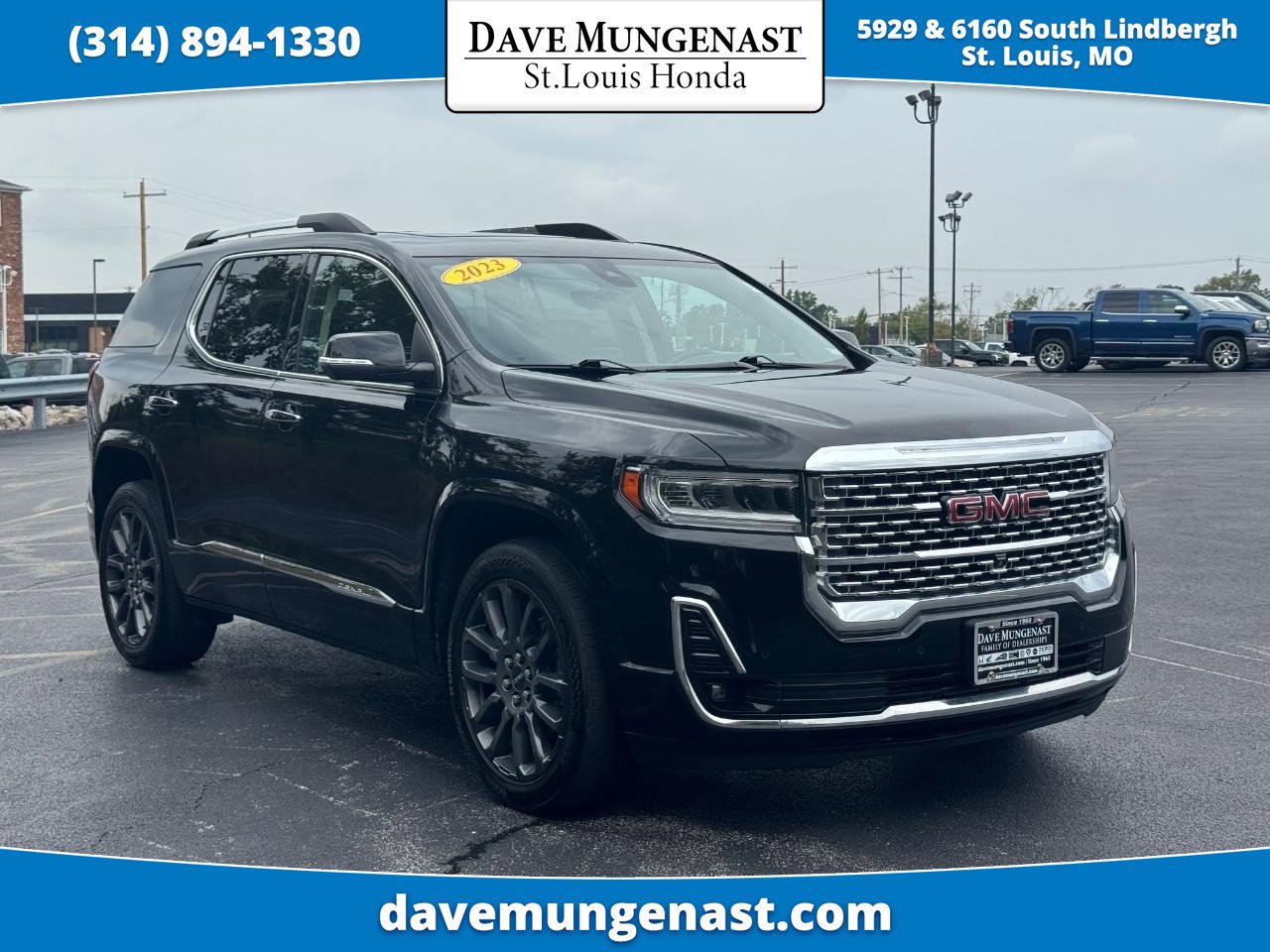 Used 2023 GMC Acadia Denali w/ Black Diamond Edition