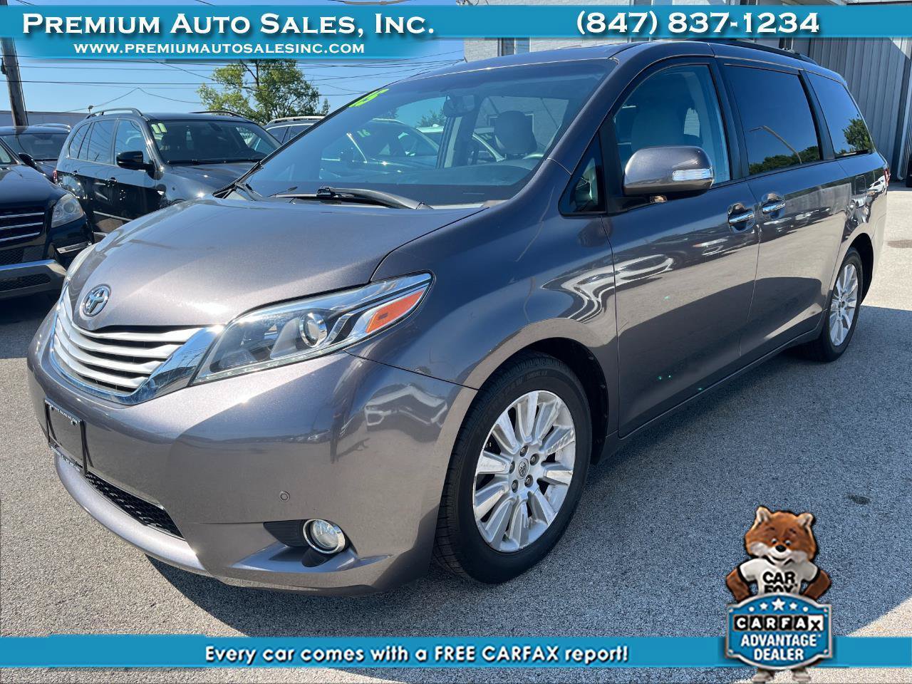 Used 2015 Toyota Sienna Limited FWD image 1