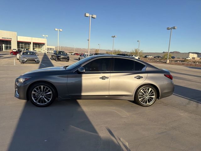 Used 2022 INFINITI Q50 Luxe w/ Cargo Package image 8