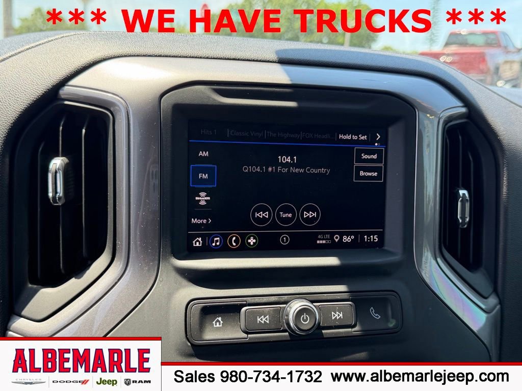 Used 2023 Chevrolet Silverado 1500 Custom w/ LPO, Dark Essentials Package RWD image 22