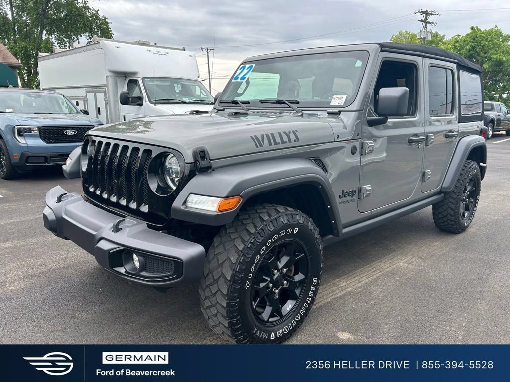 Used 2022 Jeep Wrangler Unlimited Sport AWD/4WD image 2