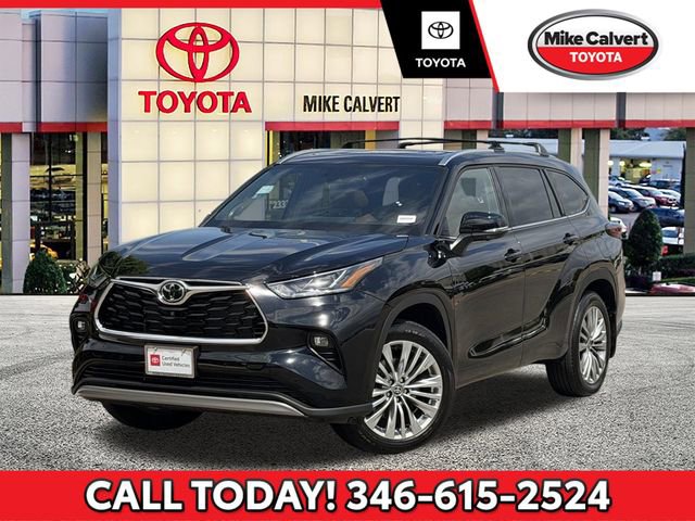 Certified 2025 Toyota Highlander Platinum