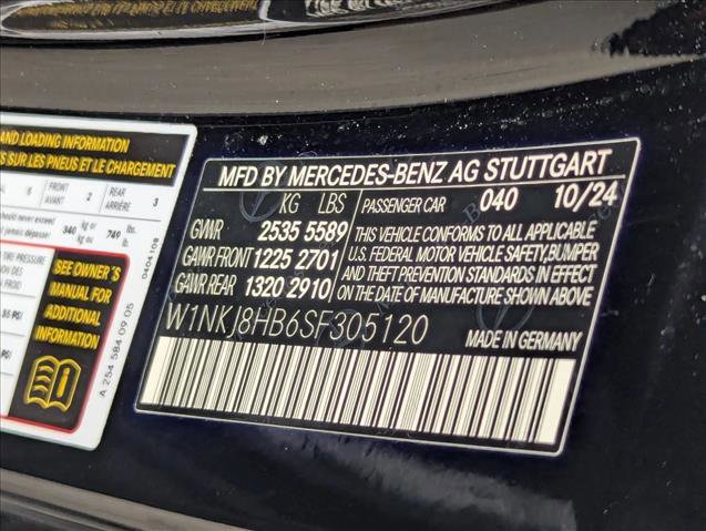 Used 2025 Mercedes-Benz GLC 43 AMG 4MATIC Coupe image 22