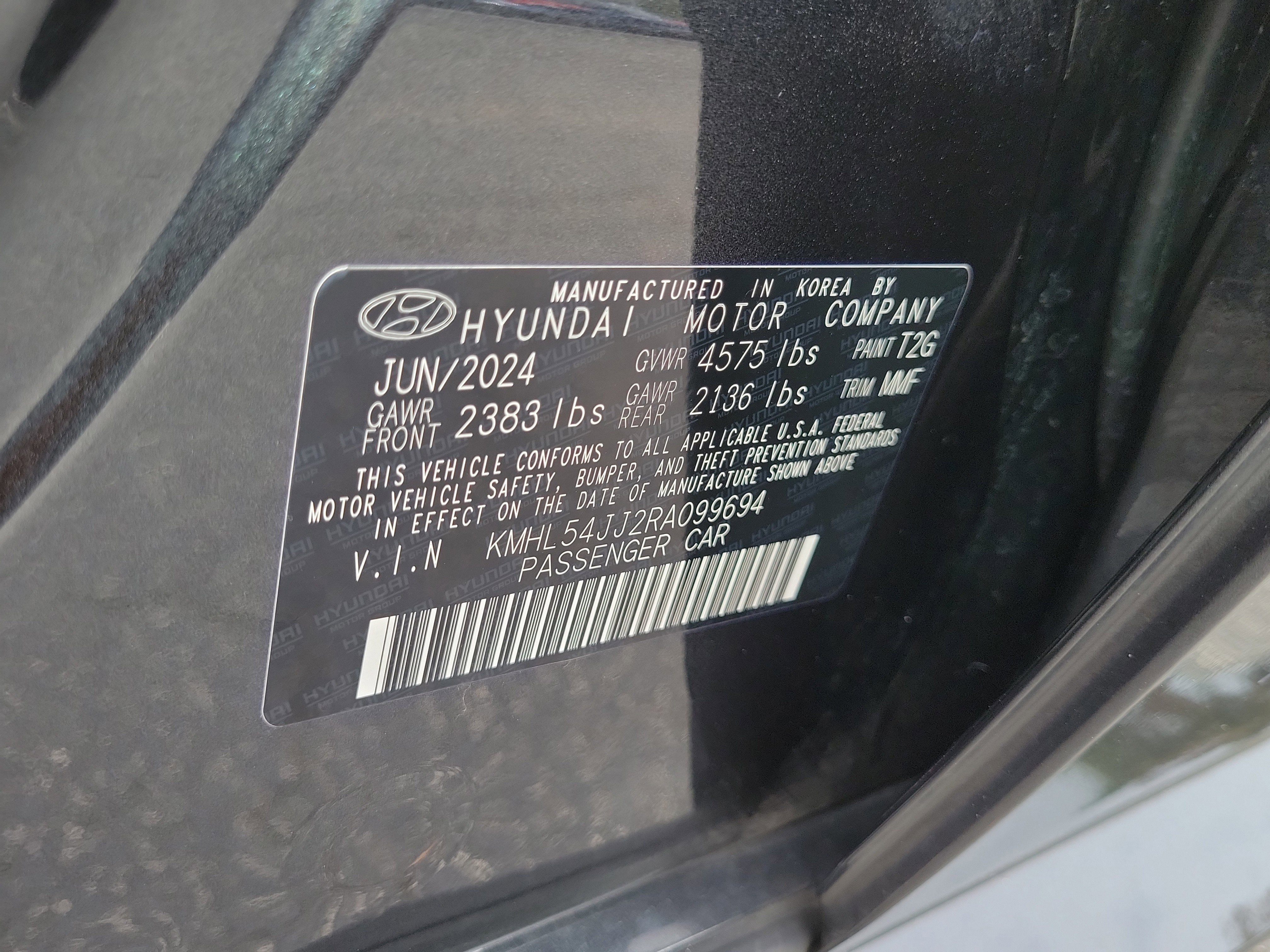 Used 2024 Hyundai Sonata Limited FWD image 30