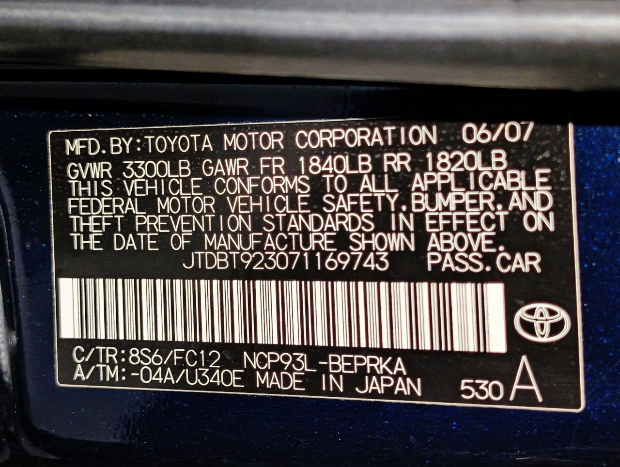 Used 2007 Toyota Yaris Sedan image 45