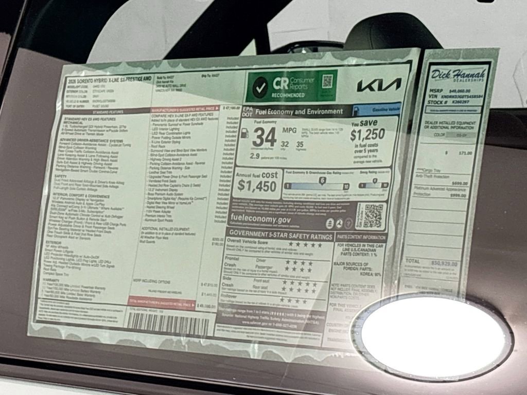 New 2026 Kia Sorento SX Prestige image 25