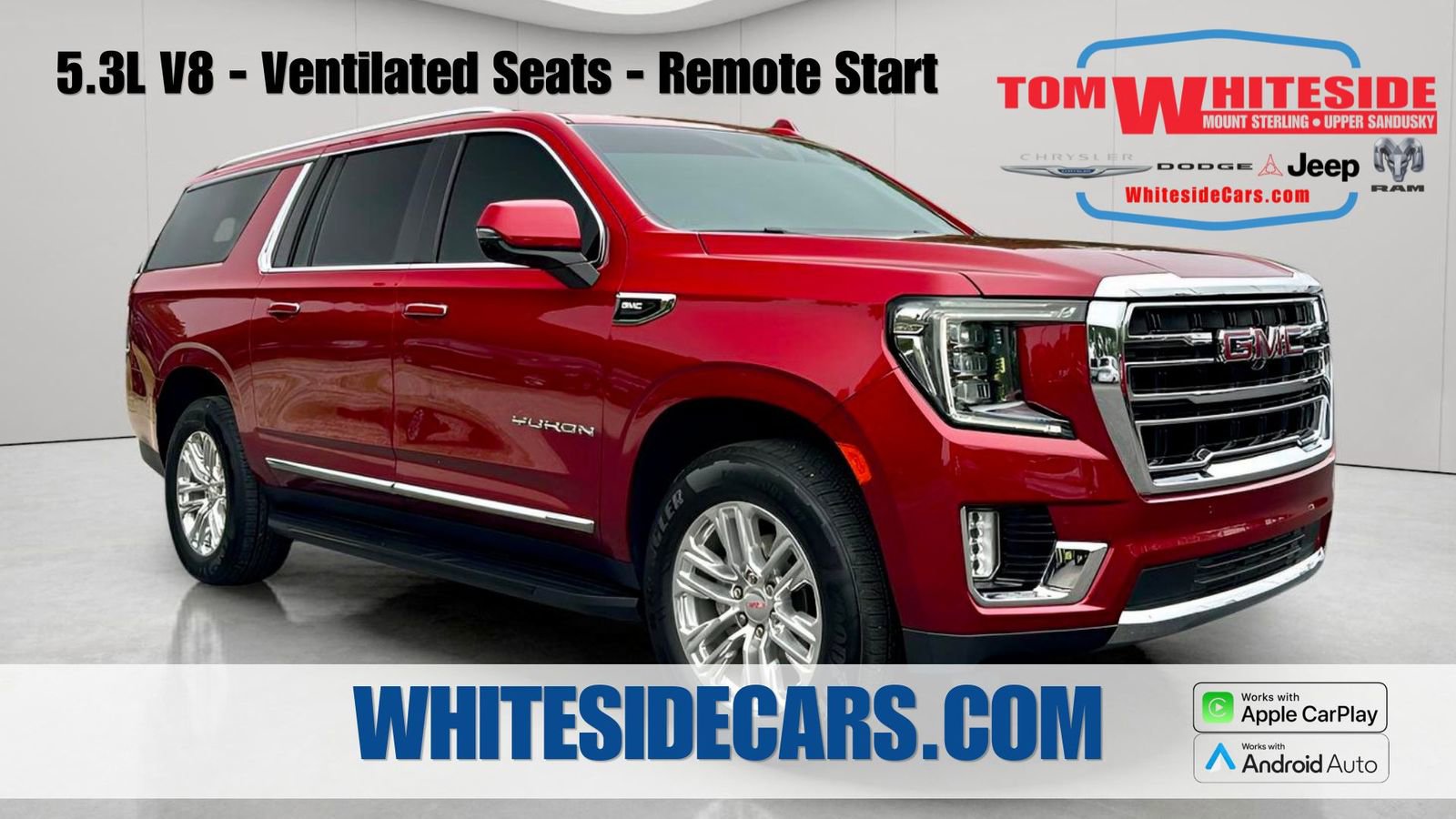 Used 2023 GMC Yukon XL SLT w/ SLT Luxury Package AWD/4WD video 1