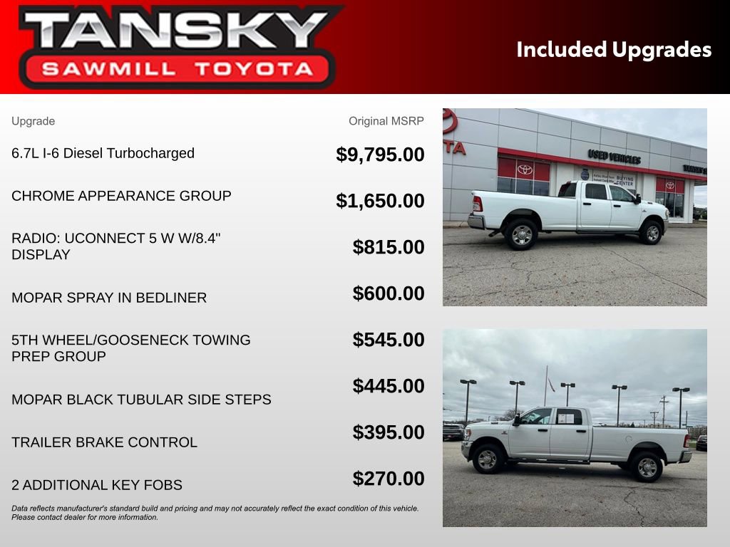Used 2024 RAM 2500 Tradesman w/ Chrome Appearance Group AWD/4WD image 30