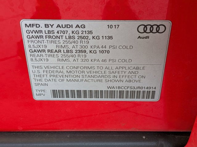 Used 2018 Audi Q3 2.0T Premium w/ Convenience Package image 22