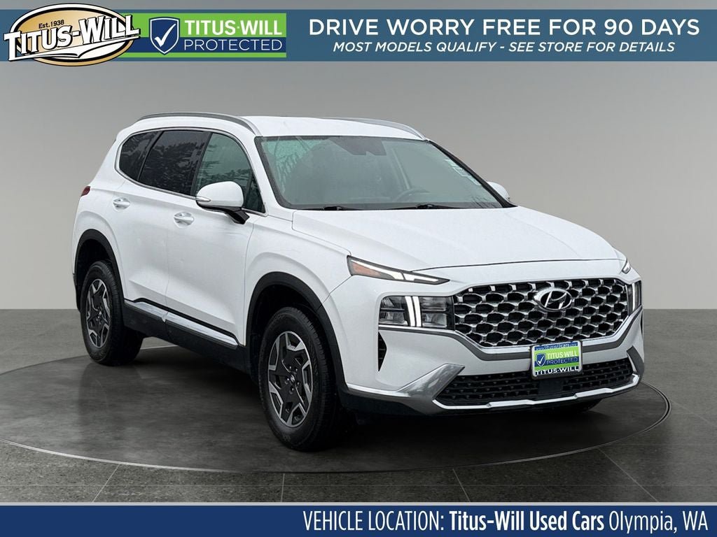 Used 2023 Hyundai Santa Fe Blue