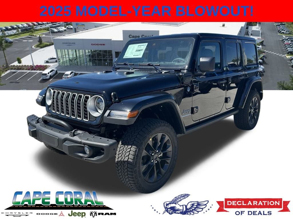 New 2025 Jeep Wrangler Unlimited Sahara