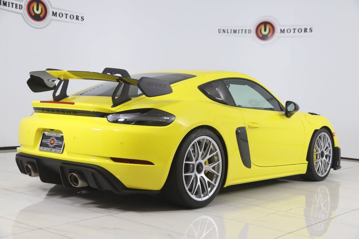 Used 2025 Porsche 718 Cayman GT4 RS w/ Weissach Package RWD image 3