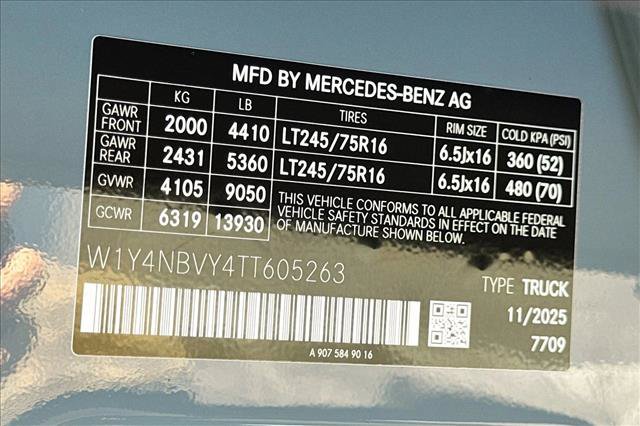 New 2026 Mercedes-Benz Sprinter 2500 image 27