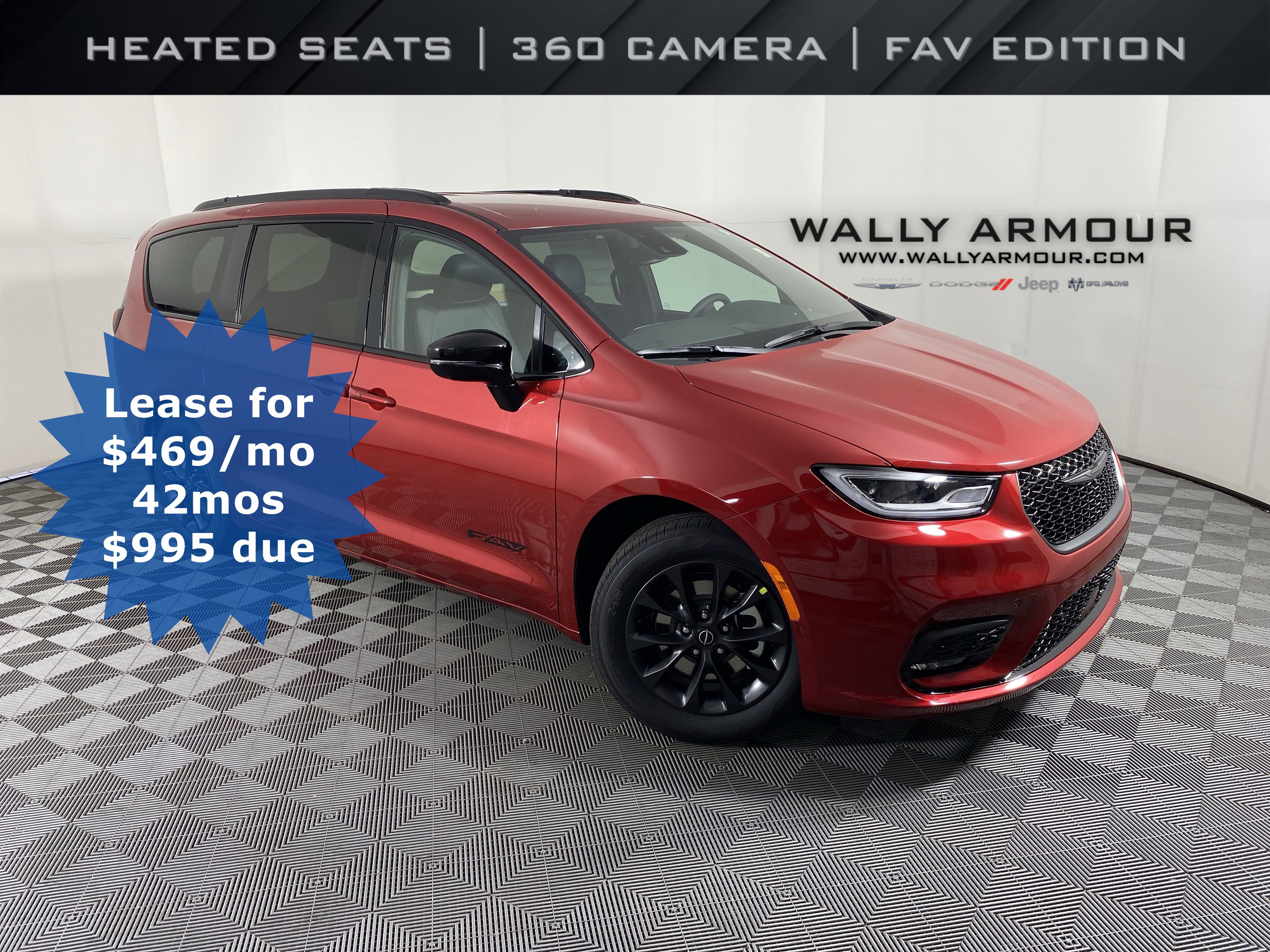 New 2025 Chrysler Pacifica Select w/ Fav Edition Package