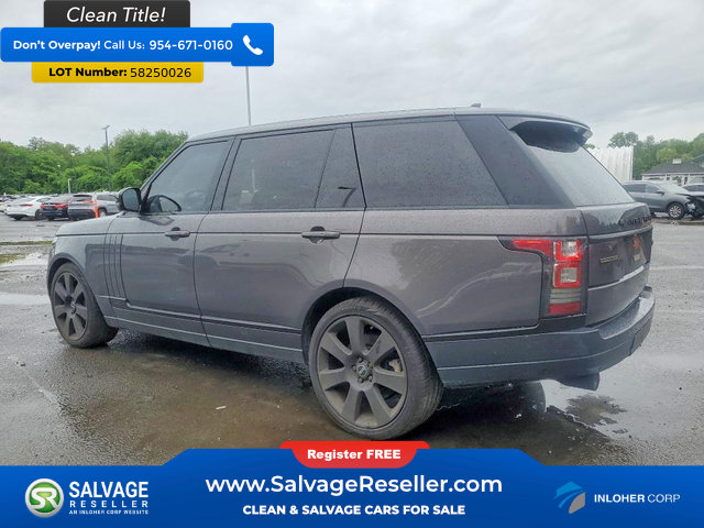 Used 2016 Land Rover Range Rover Long Wheelbase Supercharged AWD/4WD image 3