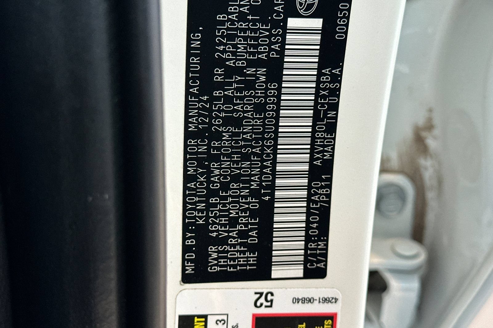 Certified 2025 Toyota Camry SE FWD image 27