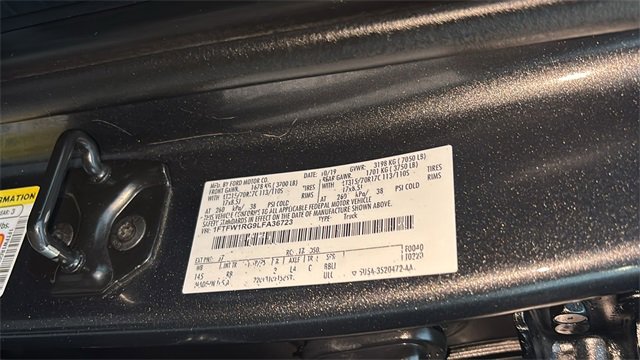 Used 2020 Ford F150 Raptor w/ Equipment Group 802A Luxury image 36