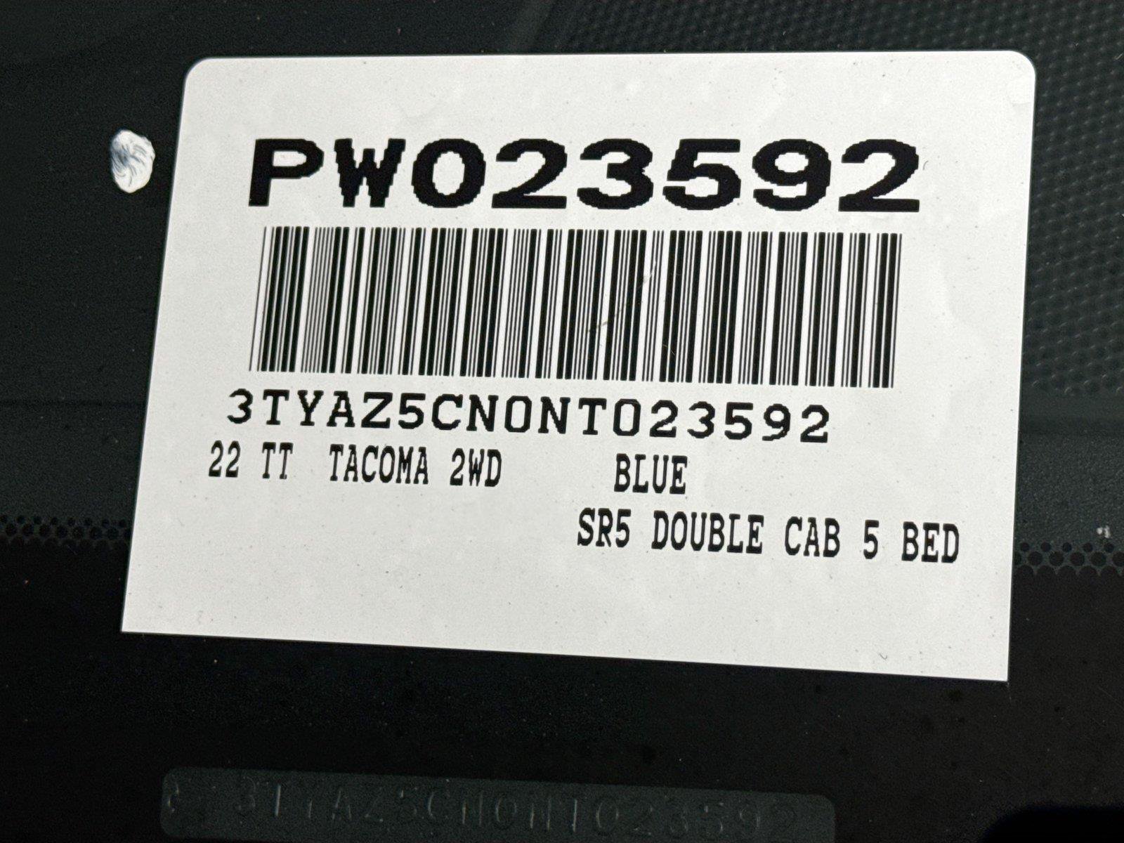 Certified 2022 Toyota Tacoma SR5 w/ Technology Package RWD image 39