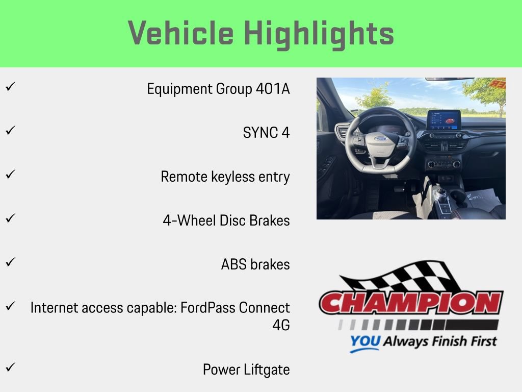 Used 2025 Ford Escape ST-Line Select AWD/4WD image 6