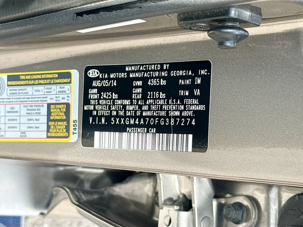 Used 2015 Kia Optima LX w/ LX Convenience Plus Package FWD image 36