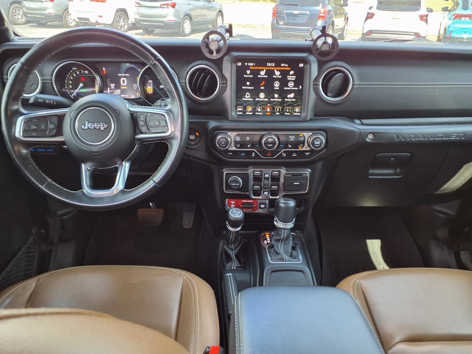 Used 2021 Jeep Wrangler Unlimited Rubicon 4xe w/ Steel Bumper Group image 8