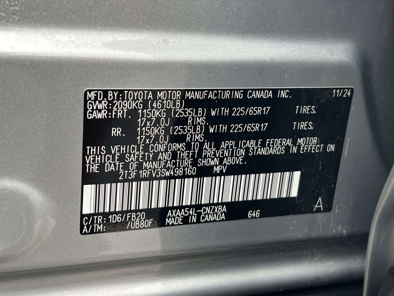 Used 2025 Toyota RAV4 LE AWD/4WD image 27