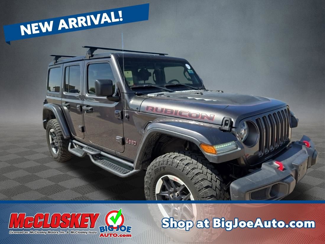 Used 2018 Jeep Wrangler Unlimited Rubicon w/ LED Lighting Group AWD/4WD image 1