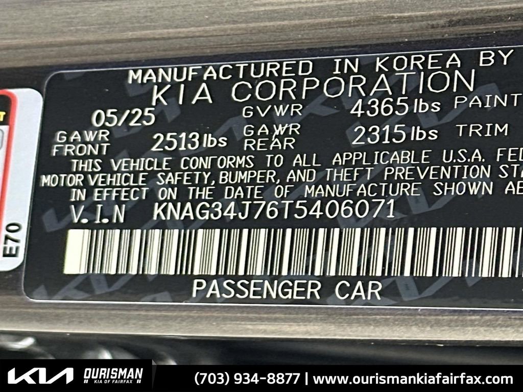 New 2026 Kia K5 EX image 31