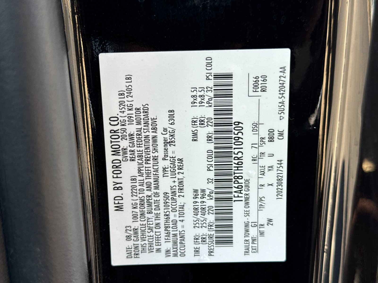Used 2024 Ford Mustang Coupe RWD image 42