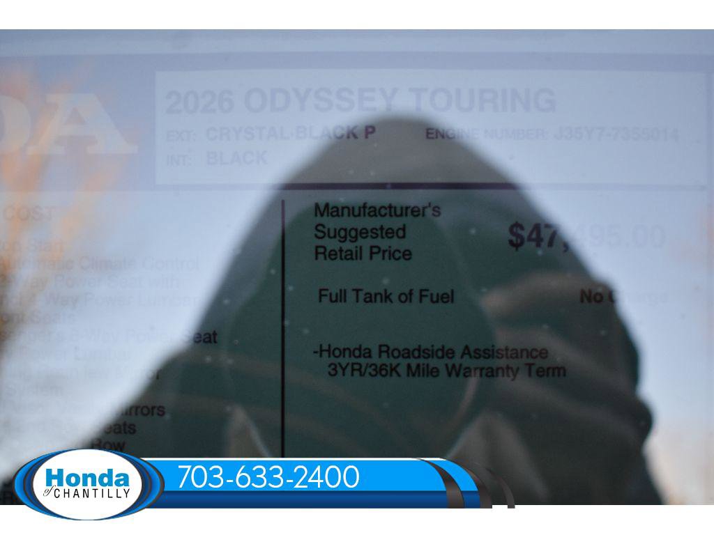 New 2026 Honda Odyssey Touring image 41