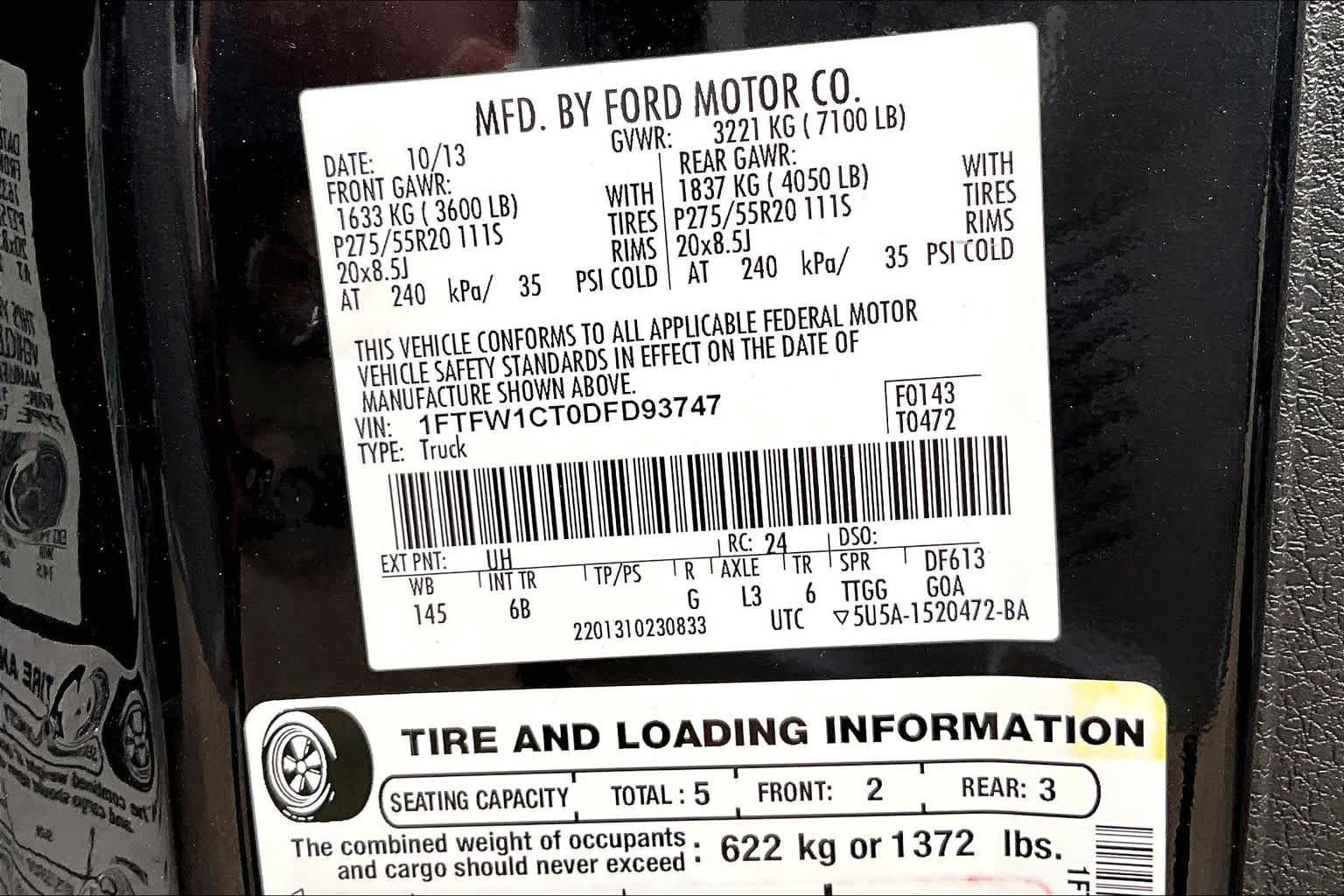 Used 2013 Ford F150 FX2 w/ Luxury Equipment Group RWD image 35