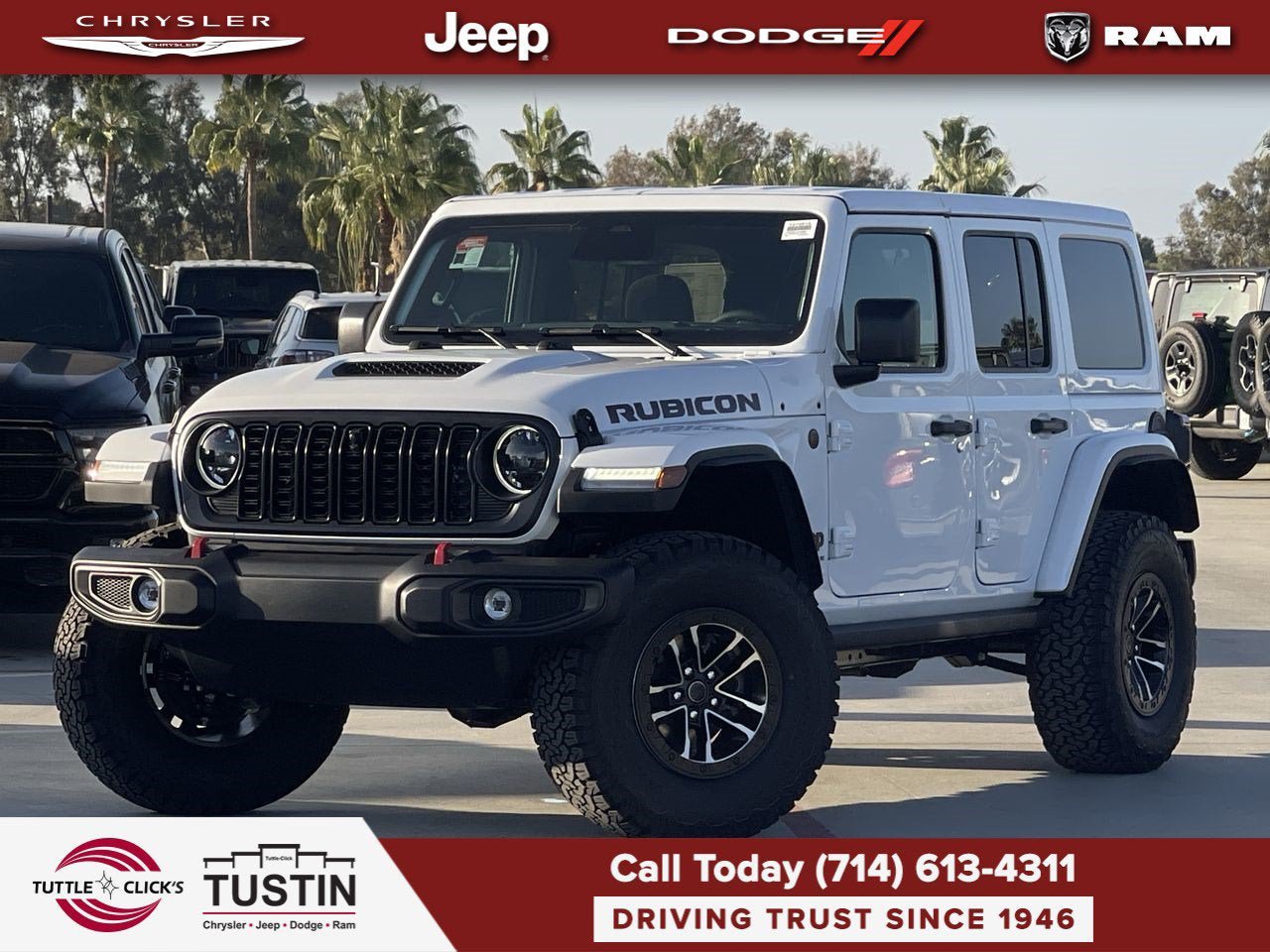 New 2027 Jeep Wrangler Unlimited Rubicon w/ Xtreme 35 Tire Package AWD/4WD image 1