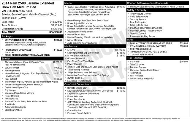 Used 2014 RAM 2500 Laramie w/ Convenience Group image 35