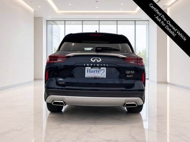 Certified 2025 INFINITI QX50 Luxe w/ Accent Package AWD/4WD image 9