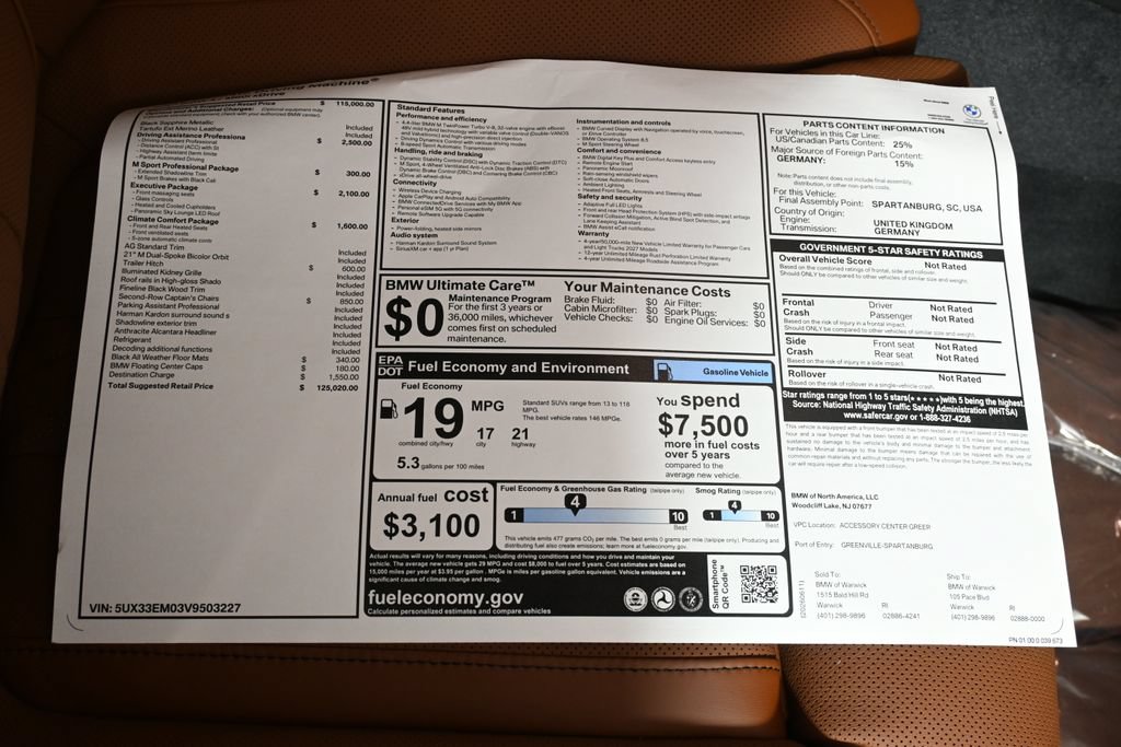 New 2027 BMW X7 M60i AWD/4WD image 37