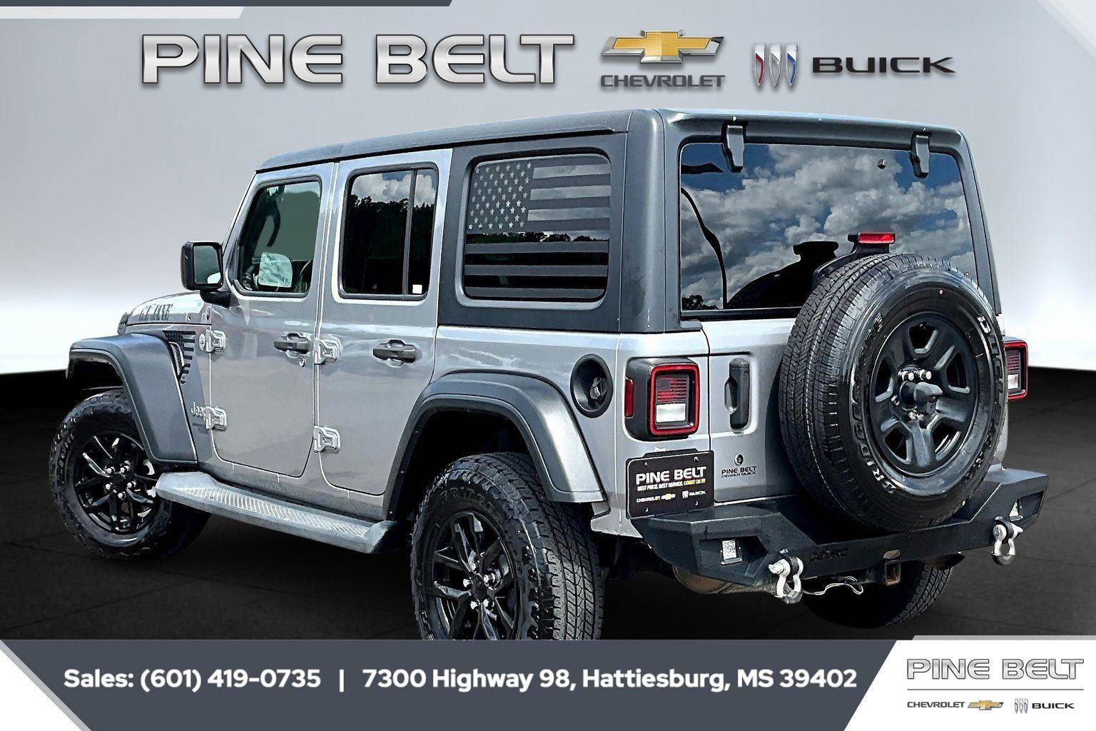 Used 2020 Jeep Wrangler Unlimited Sport S image 2