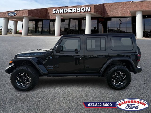 Used 2021 Jeep Wrangler Unlimited Rubicon 4xe w/ Cold Weather Group AWD/4WD image 6